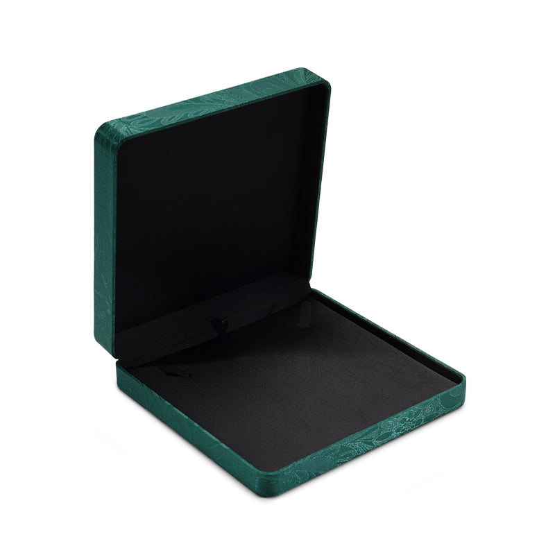 Green Silk Jewelry Gift Box H118