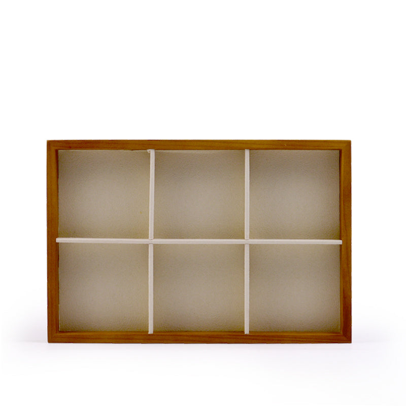 Wood Jewelry Display Showcase Tray P056