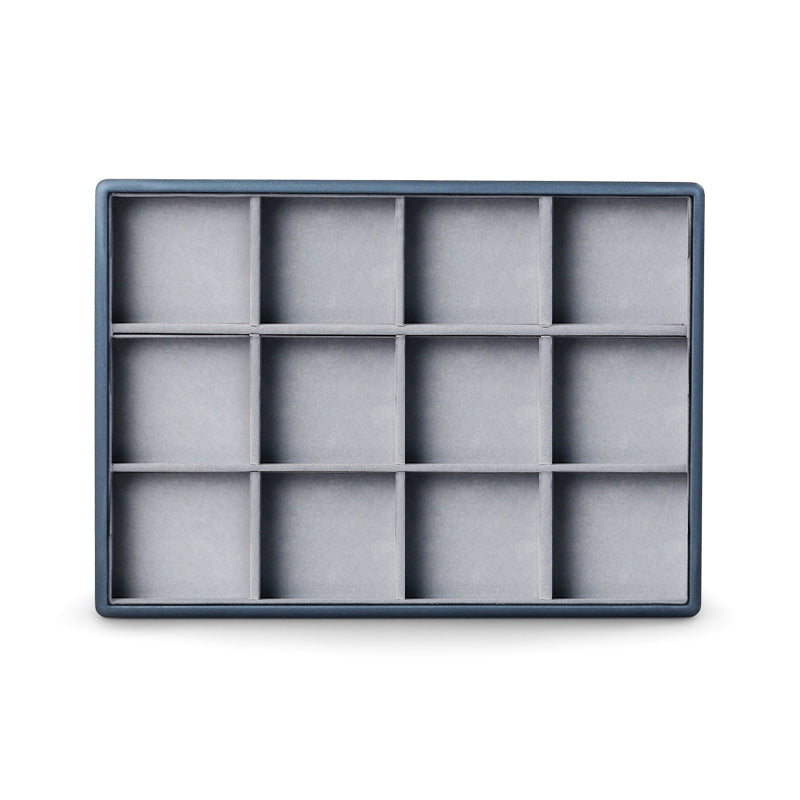 Stackable PU Leather Jewelry Display Tray P066