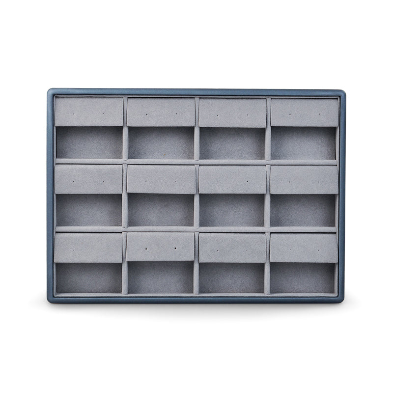 Stackable PU Leather Jewelry Display Tray P066