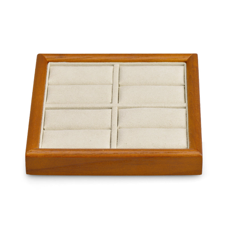 Square Wood Jewelry Storage Display Tray P068