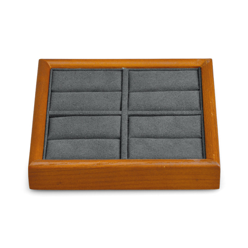 Square Wood Jewelry Storage Display Tray P068