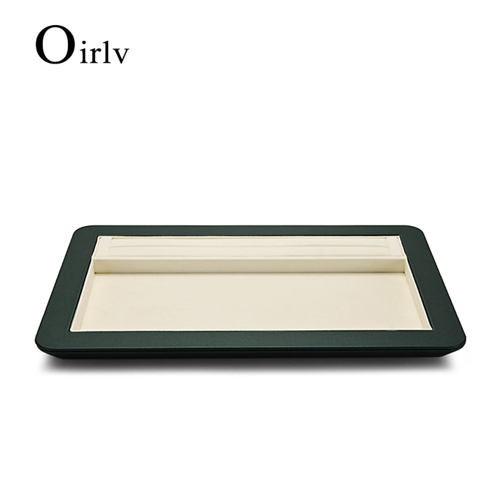 Jewelry Storage Display Tray Green P089