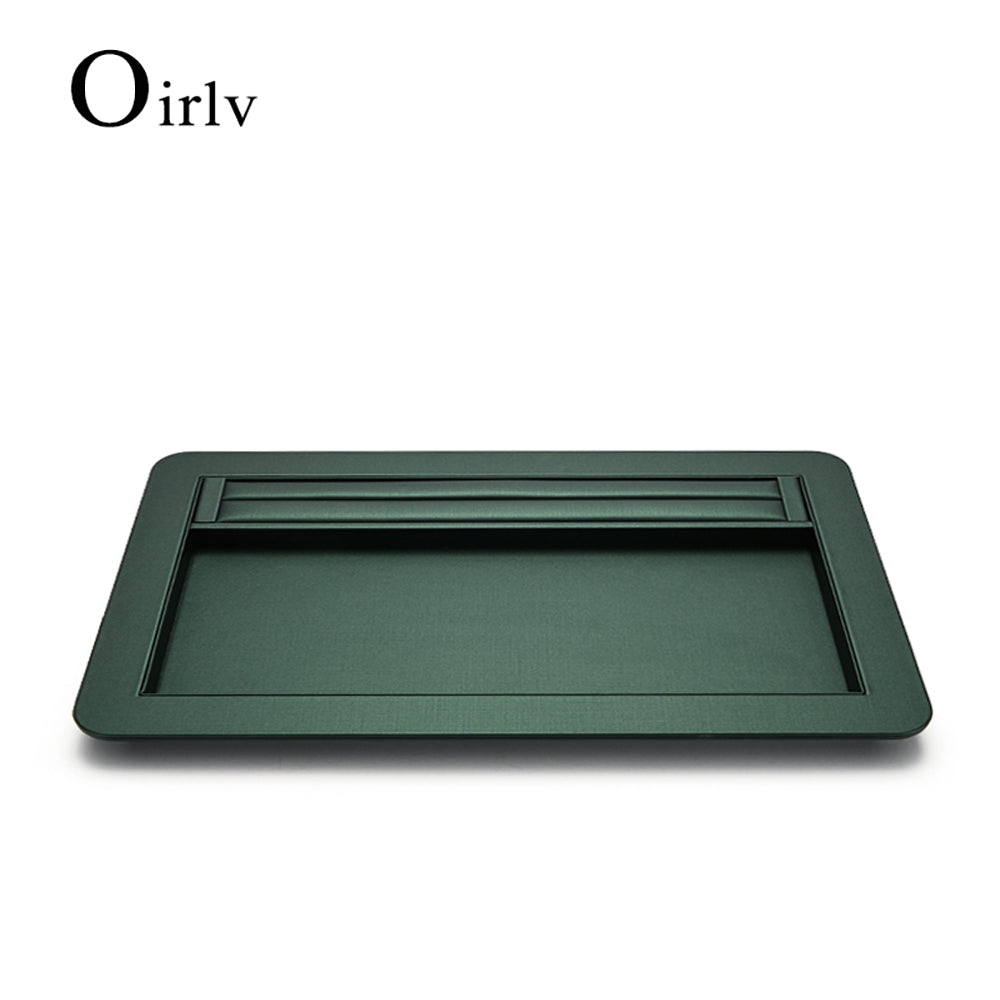 Jewelry Storage Display Tray Green P089