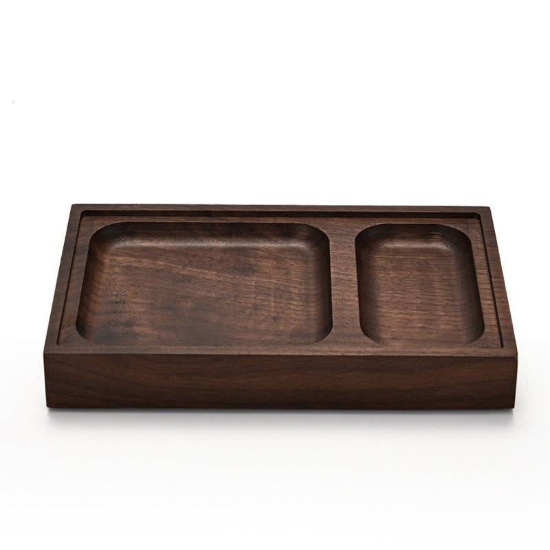 Walnut Wood Stackable Jewelry Display Tray P095