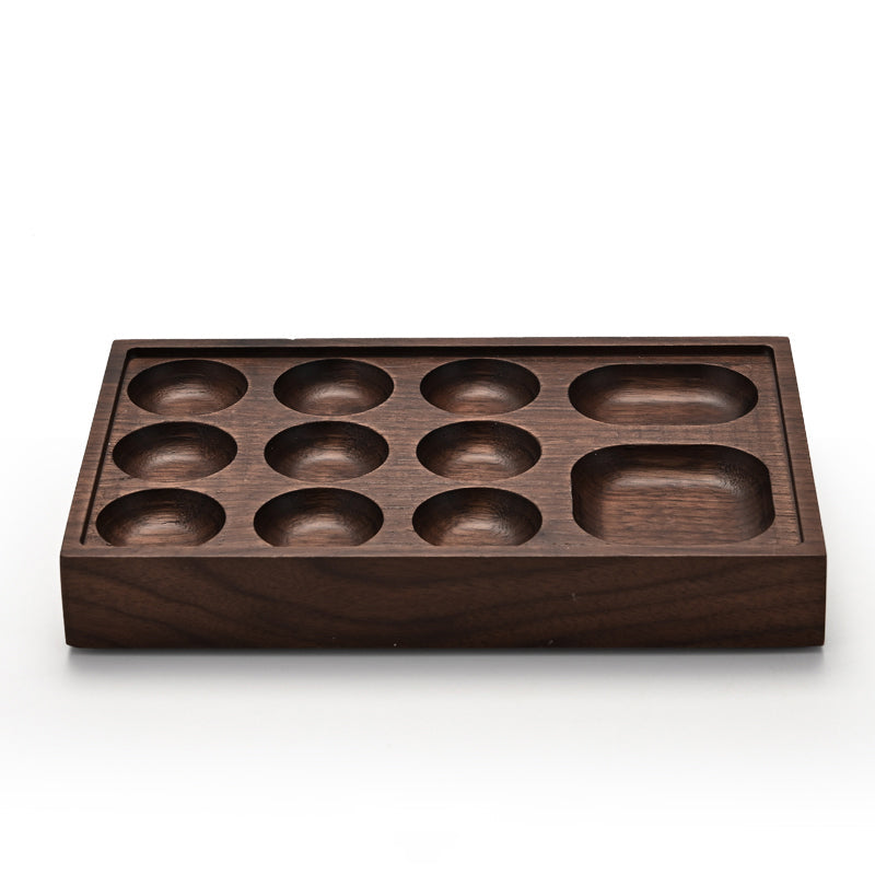 Walnut Wood Stackable Jewelry Display Tray P095