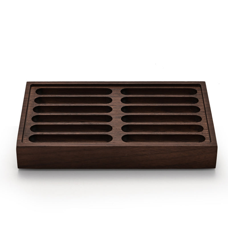 Walnut Wood Stackable Jewelry Display Tray P095