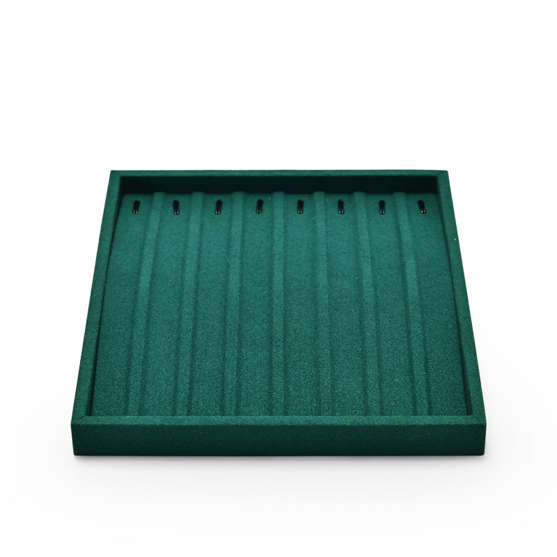 Green Metal Jewelry Display Tray P103