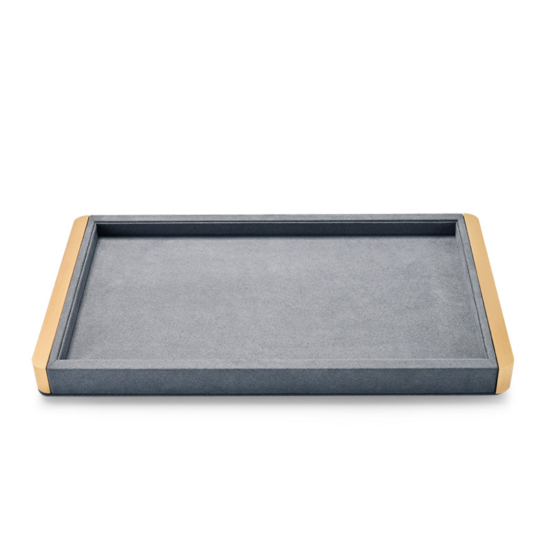 Gray Metal Jewelry Display Tray P104