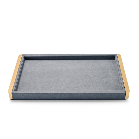 Gray Metal Jewelry Display Tray P104