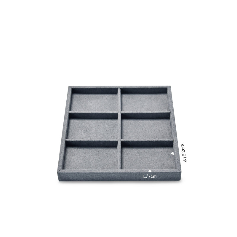 Gray Metal Jewelry Display Tray P104