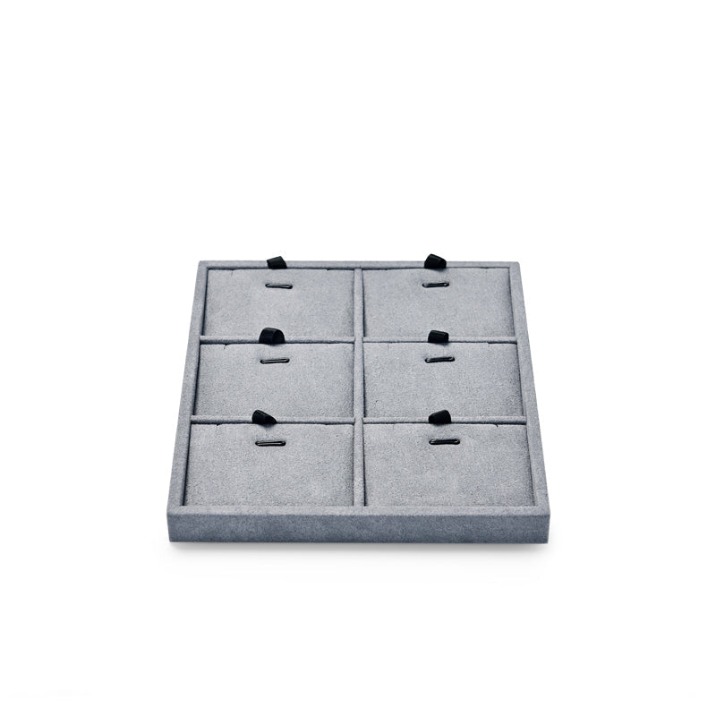 Gray Metal Jewelry Display Tray P104