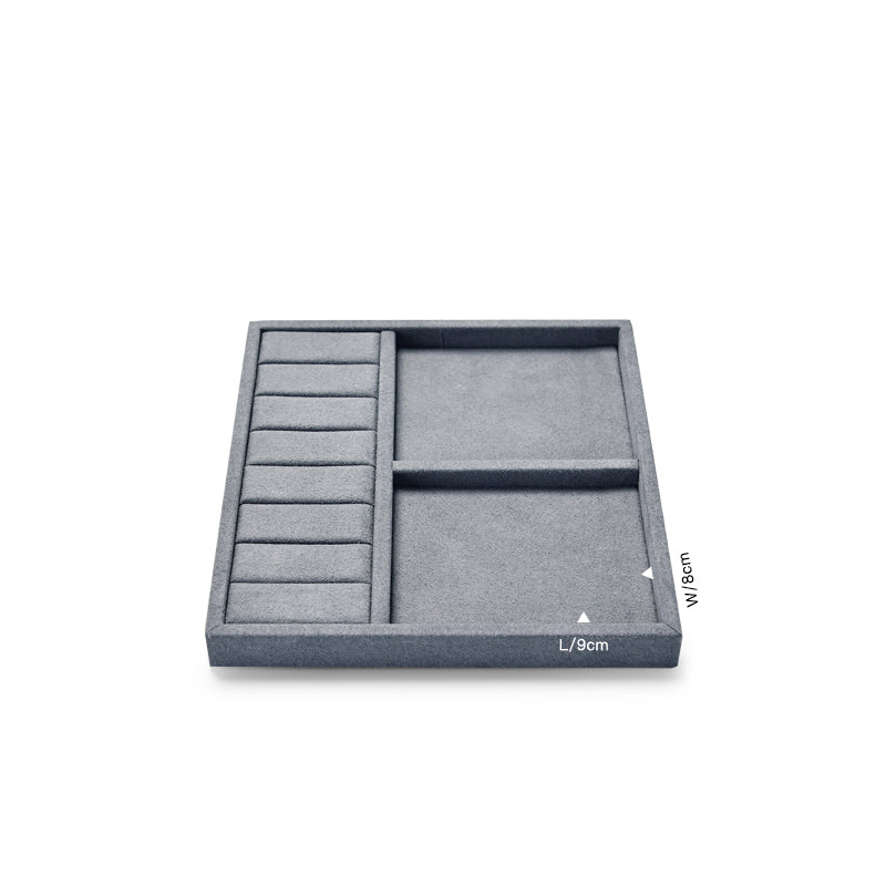 Gray Metal Jewelry Display Tray P104