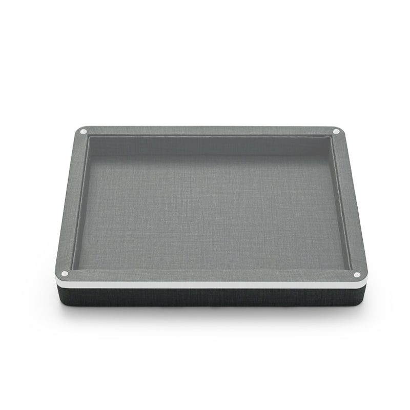 PU Leather Jewelry Tray With Magnetic Acrylic Cover P111