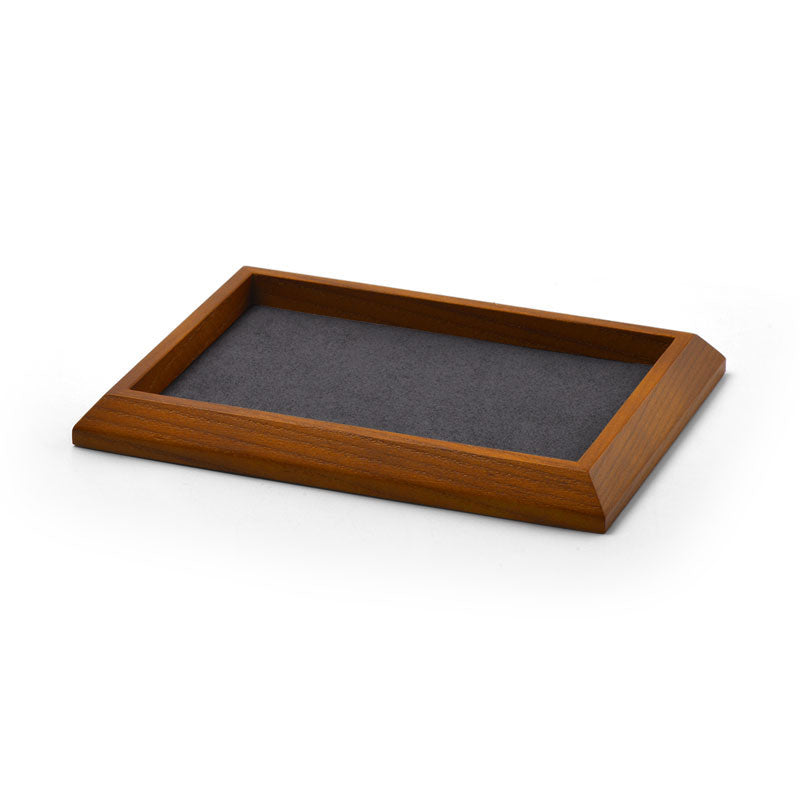 Solid Wood Flat Jewelry Display Tray SM121