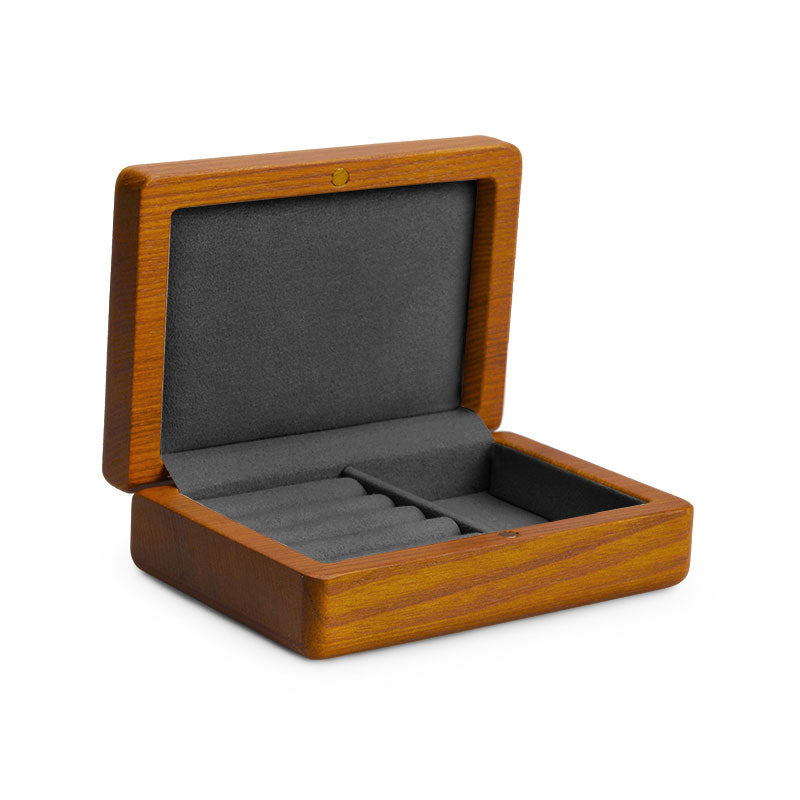 Exquisite Wood Ring Jewelry Gift Box SM128